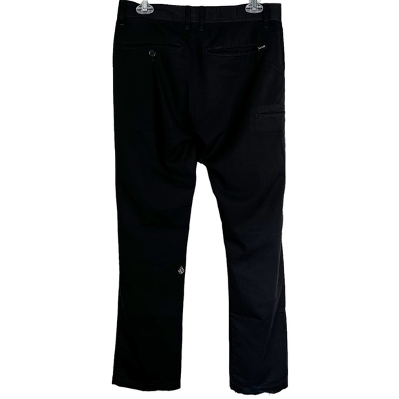 Volcom Friggin Slim Chino Pants x Pacsun in Black Men’s Sz 31 - Picture 3 of 12